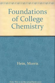 Foudations of College Chemistry