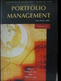 Advances in Investment Analysis and Portfolio Management (New Series, Vol. 1)