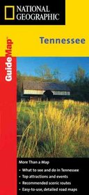 National Geographic Guide Map Tennessee (National Geographic GuideMaps)