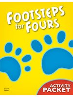 K4 Footsteps for Fours Student Activity Packet (2nd Ed) BJU