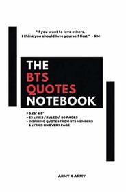 The BTS Quotes Notebook: 5.25