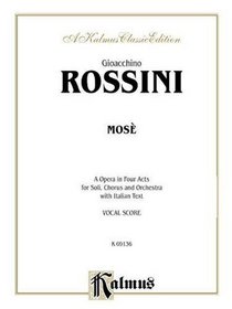 Mose (Kalmus Edition) (Italian Edition)