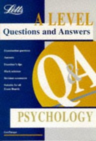 A-level Questions and Answers Psychology ('A' Level Questions and Answers Series)