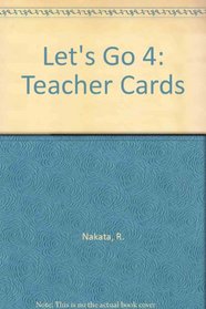 Let's Go Teacher's Cards 4 (Let's Go / Oxford University Press)