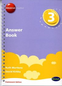 Abacus Evolve Year 3/P4 Answer Book Framework Edition (Abacus Evolve Framework)