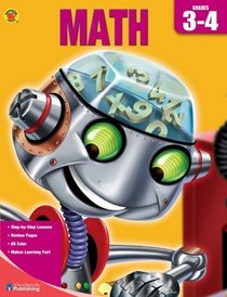Brighter Child Book of Math, Grades 3-4 (Brighter Child Book Of...)