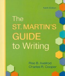 St. Martin's Guide to Writing 9e cloth & CompClass