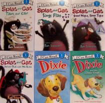 Splat the Cat / Dixie (I Can Read) (6 Book Set)