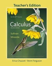 Teacher?s Edition of Calculus for the AP Course