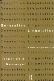 Generative Linguistics (History of Linguistic Thought)