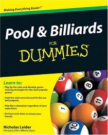 Pool and Billiards For Dummies