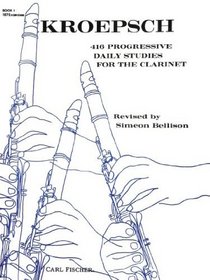 416 Progressive Daily Studies for the Clarinet - Book I