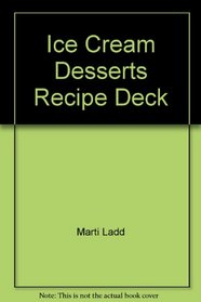 Ice Cream Desserts Recipe Deck
