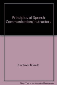 Principles of Speech Communication/Instructors