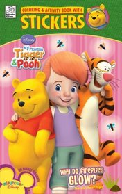 Disney My Friends Tigger and Pooh: Fireflies Sticker Book to Color