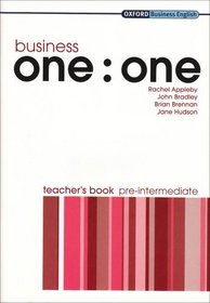Business one:one Pre-Intermediate Teacher's Book