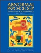 Abnormal Psychology: The Problem of Maladaptive Behavior (11th Edition)