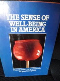 The sense of well-being in America: Recent patterns and trends