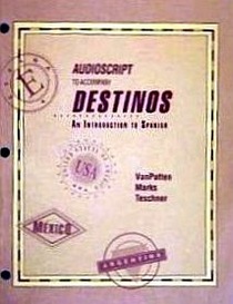 Audioscript to Accompany Destinos