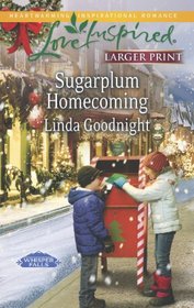 Sugarplum Homecoming (Whisper Falls, Bk 3) (Love Inspired, No 818) (Larger Print)