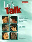 Let's Talk:  Speaking and Listening Activities for Intermediate Students  (Student's Book)