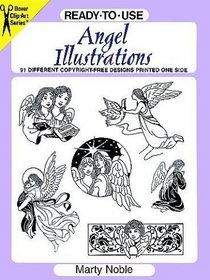 Ready-to-Use Angel Illustrations (Clip Art Series)