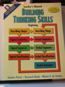 Building Thinking Skills: Beginning (Teacher's Manual) Grades K-2