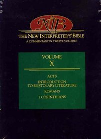 The New Interpreter's Bible : Acts - First Corinthians (Volume 10)