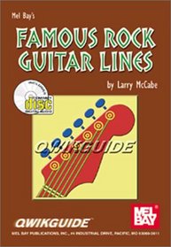 Mel Bay Qwikguide/ Famous Rock Guitar Lines BCD (Qwikguide)