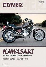 Kawasaki Vn700-750 Vulcan, 1985-2002: Service/Repair/Maintenance (Clymer Motorcycle Repair)