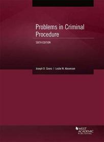 Problems in Criminal Procedure (Coursebook)