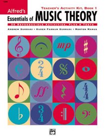 Essentials of Music Theory: Teacher's Activity Kit, Book 1 (Essentials of Music Theory)