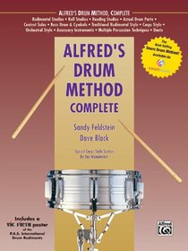 Alfred's Drum Method Complete (Book & Poster)