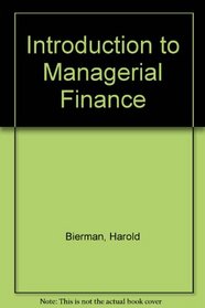 Introduction to Managerial Finance