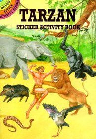 Tarzan Sticker Activity Book (Dover Little Activity Books)