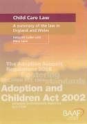 Child Care Law: A Summary of the Law in England and Wales