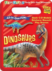 Dinosaurs: Book and 3-D Models to Build (Rdcp Pack Dinosaur)