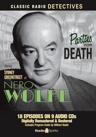 Nero Wolfe: Parties for Death (Audio CD)