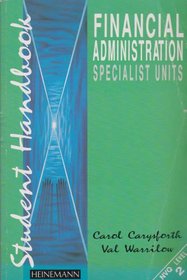 Financial Administration: Specialist Units (NVQ level 2 student handbooks)