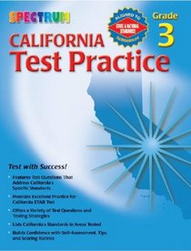 Spectrum State Specific: California Test Practice, Grade 3