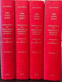 Theaurus of Medieval Hebrew Poetry