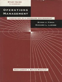 Study Guide - Operations Management