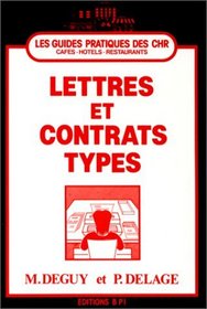Lettres et contrats types, nouvelle dition