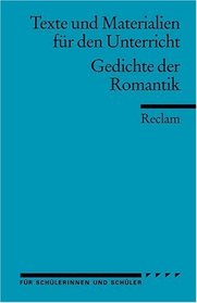 Gedichte der Romantik.