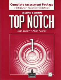 Top Notch 1 Complete Assessment Package with ExamView Assessment Suite Software, 2nd Edition