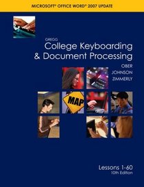 Gregg College Keyboarding & Document Processing (GDP), Word 2007 Update, Kit 1, Lesson 1-60 w/Home Software 2.0