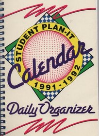 Student Plan It Calendar 1991-1992 Daily Organizer