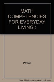 Math Competencies for Everyday Living