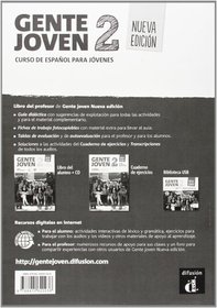Gente Joven 2. Nueva edicion. Libro del profesor (Spanish Edition)