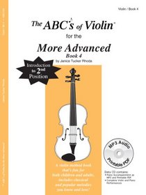 The ABCs Of Violin for the More Advanced, Book 4 (Book & CD)